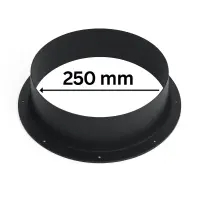 PVC Connection Flange Ø 250 mm for Ventilation...