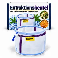 Extraktionsbeutel 220 My 20 Liter – Siebnetz...