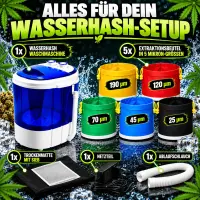 Washing Machine Ice-o-lator 20 Liter 5-Piece Set – Extraction Bags Set