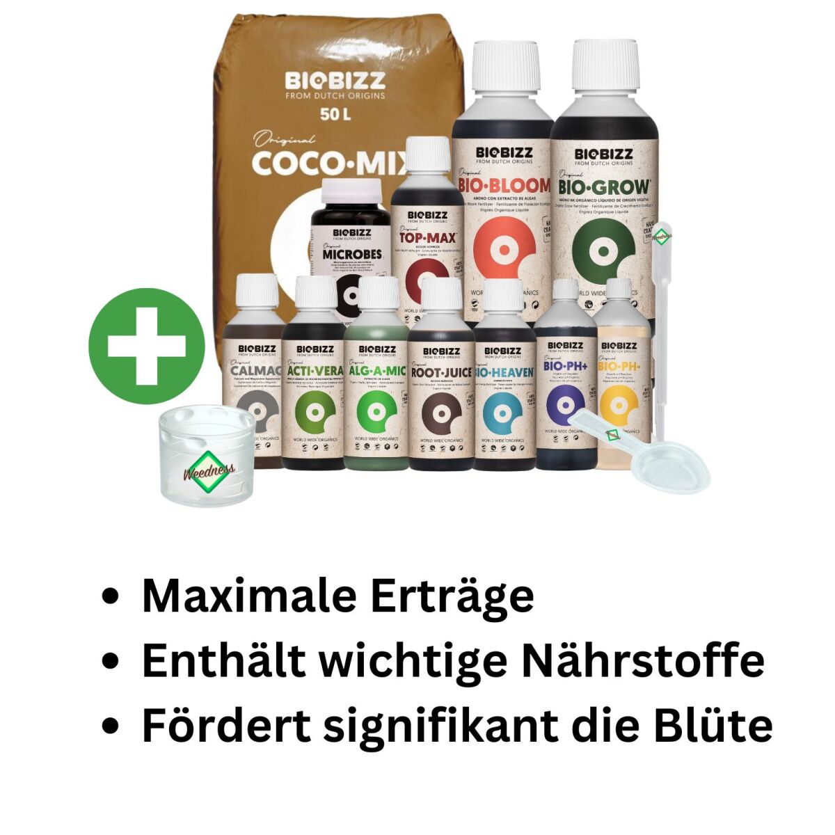 Biobizz Coco BioBizz Coco Mix Set XL – Organisches Substrat für Profis, 201,99