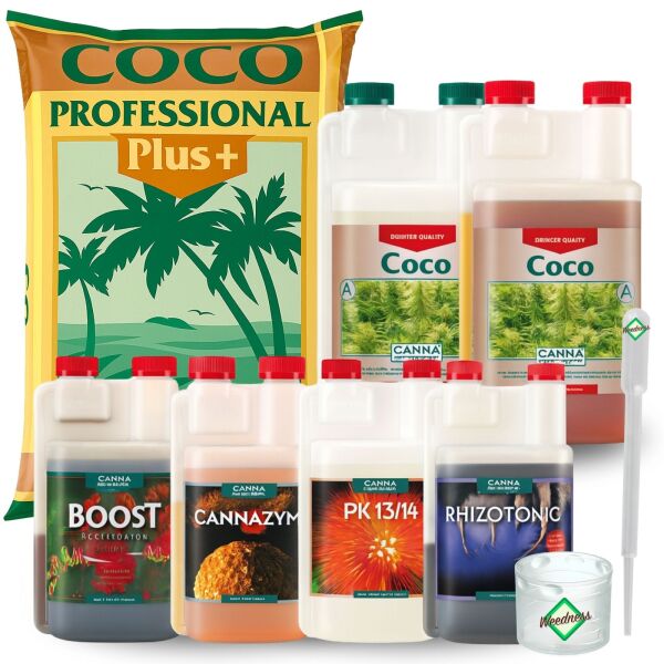 Canna Coco Mix Set Medium – Kokos Substrat Komplett-Set