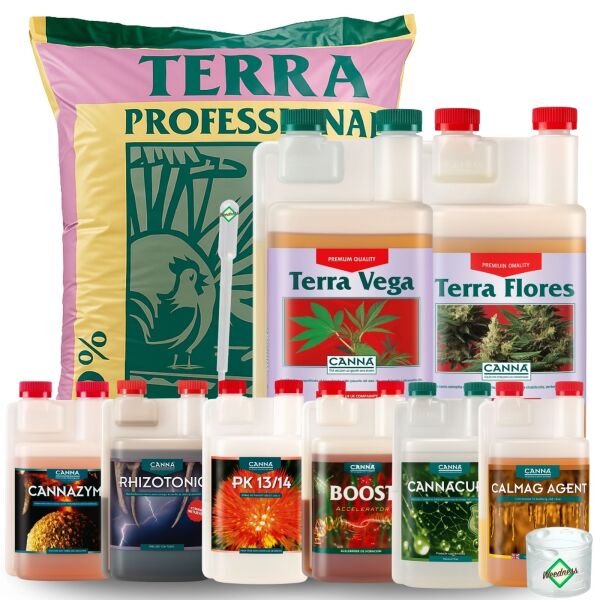 Canna Terra Professional Soil Set Big L – Plant Cultivation Flower Soil