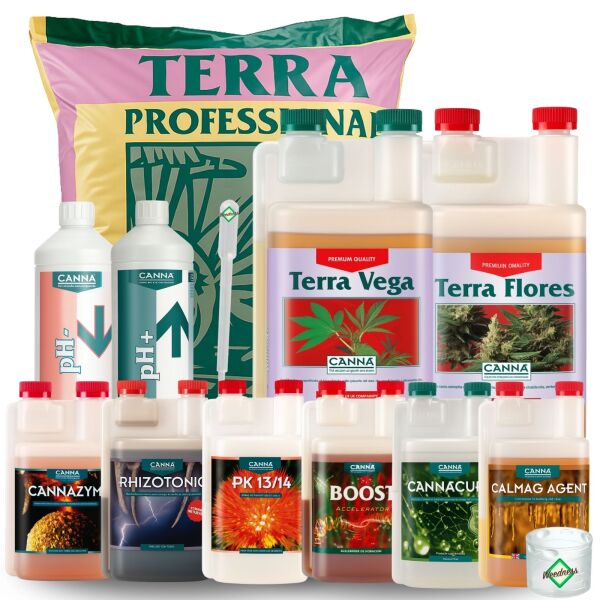 Canna Terra Professional Soil Set Big XL – Plant Cultivation Flower Soil