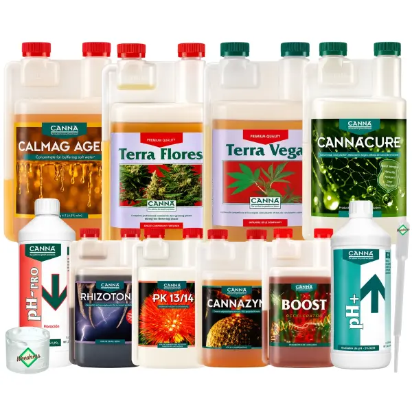 Canna 10-Piece Nutrient Set – Plant Fertilizer Kit