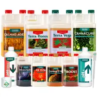Canna 10-Piece Nutrient Set – Plant Fertilizer Kit