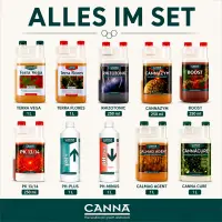 Canna 10-Piece Nutrient Set – Plant Fertilizer Kit
