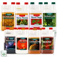 Canna 8-Piece Nutrient Set – Plant Fertilizer Kit