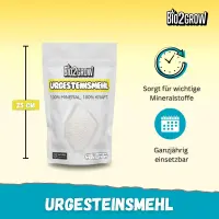 Bio2Grow Urgesteinsmehl 2 Kg – Mineralischer...