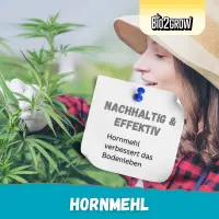 Bio2Grow Hornmehl 1 Kg – Organischer Stickstoffdünger