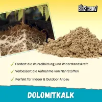 Bio2Grow Dolomitkalk 1 Kg – Bodenzusatz Pflanzen