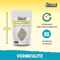 Bio2Grow Vermiculite 2 Liters – Soil Additive for...