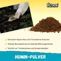 Bio2Grow Humin Powder 500g – Humic Acid Soil Enhancer