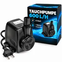 Umwälzpumpe 600 Liter/Stunde – Tauchpumpe...
