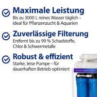Water Master Osmoseanlage 3000L – Wasserfiltersystem