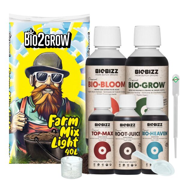 Bio2Grow Soil Medium Set – Balanced Plant Substrate