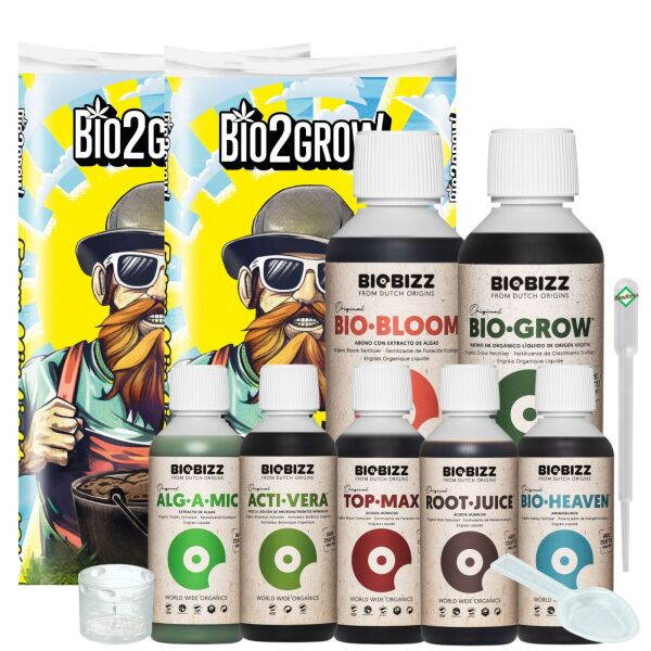 Bio2Grow Erde Profi Set – Hochwertiges Pflanzsubstrat