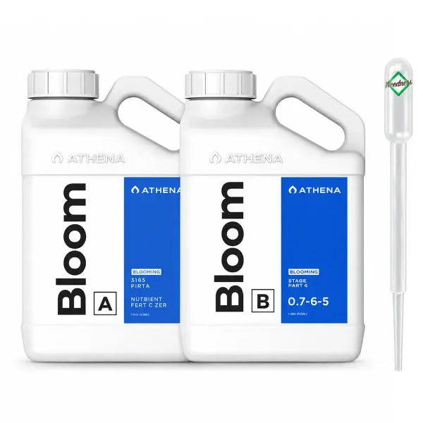 Athena Bloom A & B Dünger-Set – 2 × 3,78 Liter (7,56 Liter Gesamtmenge)