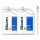 Athena Bloom A & B Dünger-Set – 2 × 3,78 Liter (7,56 Liter Gesamtmenge)