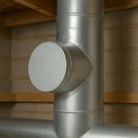 125 mm Metal Pipe Cap