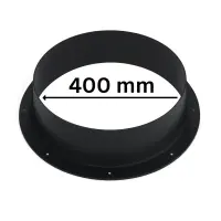PVC Connection Flange Ø 400 mm for Ventilation...
