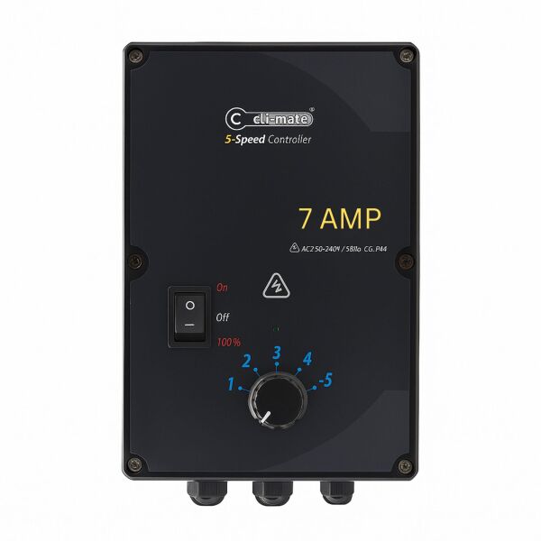 Cli-Mate 5 Speed Controllers 7A - Klimasteuerung Grow