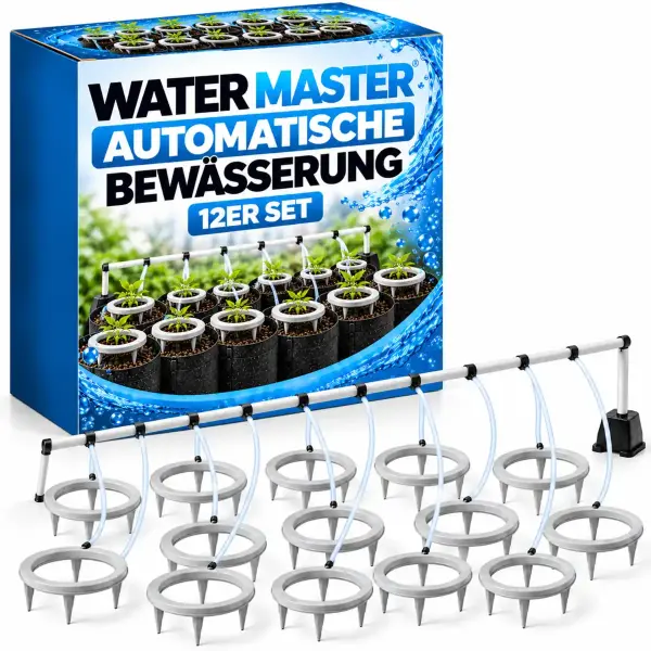 Water Master Drip Irrigation 12-Pack - Automatic Watering System