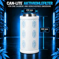 Can-Lite Grow Aktivkohlefilter 1000 m³ - 250 mm Flansch 50 cm