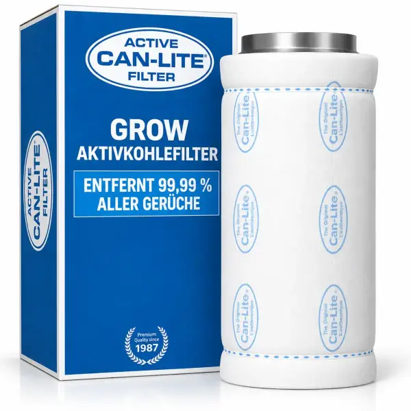 Can-Lite Grow Aktivkohlefilter 1500 m³ - 200 mm Flansch