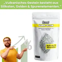 Bio2Grow Azoren-Gestein 3 Kg – Mineralstoffreicher Vulkanboden