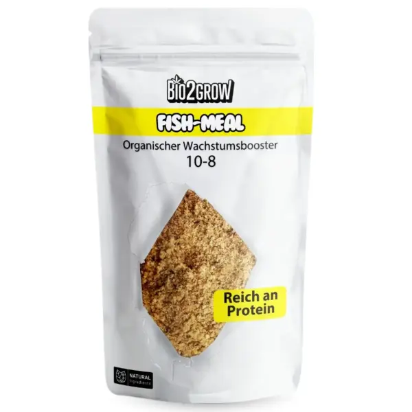 Bio2Grow Fish Meal 350 Gramm – Hochwirksamer organischer Stickstoff