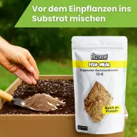 Bio2Grow Fish Meal 350 Gramm – Hochwirksamer organischer Stickstoff