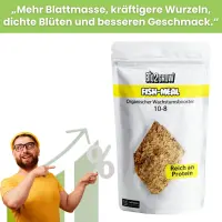 Bio2Grow Fish Meal 1500 Gramm – Hochwirksamer organischer Stickstoff