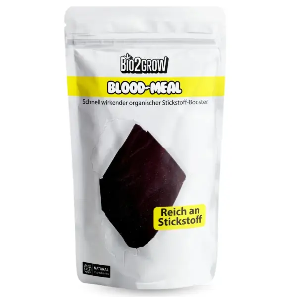 Bio2Grow Blood Meal 400 Gramm – Natürlicher Stickstoff