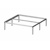 Grow Tisch 120x120x25 cm - Fließtisch Hydroponisch