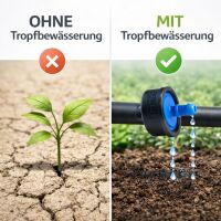 Multifunktionaler Einzeltropfer 3,2 l/h - Tropfbewässerung
