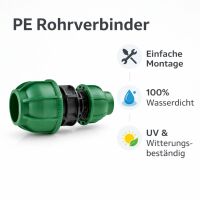 PE Reduzierstück 16 mm auf 25 mm