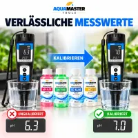 Aqua Master Kalibrierlösungs Set - pH Elektrode...