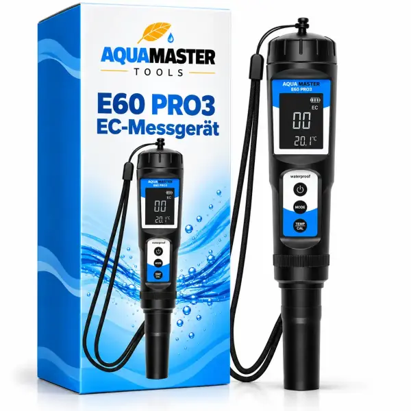 Aqua Master E60 PRO2 EC-Messgerät - Grow Anbau