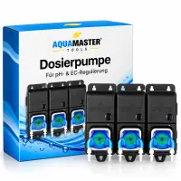 Aqua Master 3 x Pump Unit - Dosierpumpe EC & pH