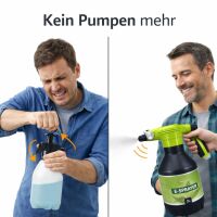 Elektrischer Drucksprüher 2 Liter - Sprühflasche Grow