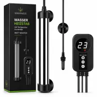 Grow Heizstab 100 Watt mit Anzeige - Wasser Heizung