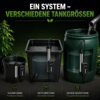 Grow Heizstab 200 Watt mit Anzeige - Wasser Heizung