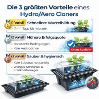 X-Stream 12 Hydro Aero Cloner - Gewächshaus Hydro