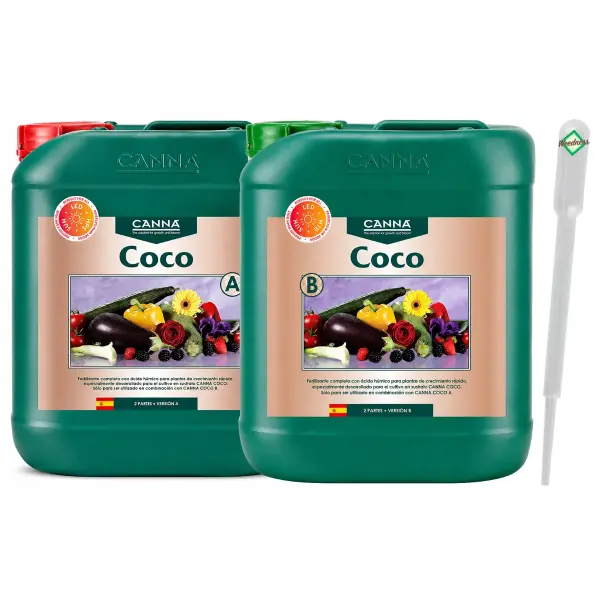 Canna Coco A & B Dünger-Set – 2 × 20 Liter (40 Liter Gesamtmenge)