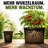 Round Flower Pot 25 Liters - 36x33 cm Planter Pot