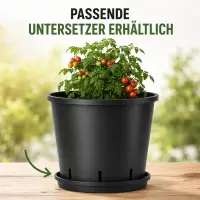 Round Flower Pot 15 Liters - 28x28 cm Plant Pot