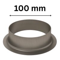 Connection Flange 100 mm Metal - Ventilation System...