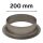 Anschluss Flansch 200 mm Metall - Lüftungssystem Zubehör