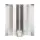 B-WARE Hammerschlag Lampen Reflektor 47x47 cm – Reflektor Pflanzenlampe
