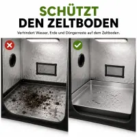 Secret Jardin Water Tray 100x100 cm - Wasserdichte Pflanzschale